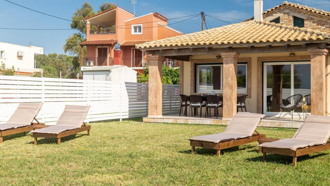 Terracotta Beach House Lefkimmi  Exterior foto
